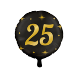 Paper Dreams Heliumballon 25 Jahre Nobel 45 cm | pro Einheit Paper Dreams Heliumballon 25 Jahre Nobel 45 cm | pro Einheit