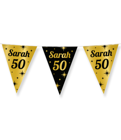 Paper Dreams Flag Line Slinger Sarah 50 years Classy | 10 meters