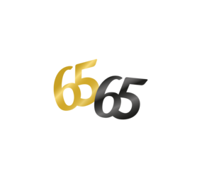 Paper Dreams Confetti table decoration 65 years classy | per bag of 14 grams Paper Dreams Confetti table decoration 65 years classy | per bag of 14 grams