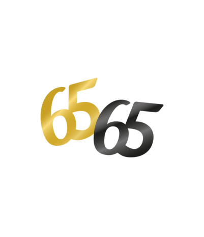 Paper Dreams Confetti Tischdekoration 65 Jahre Nobel | pro Beutel mit 14 Gramm