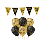 Tuf-Tuf Forfait fête Sarah 50 ans décoration Classy | 7 pièces Tuf-Tuf Forfait fête Sarah 50 ans décoration Classy | 7 pièces