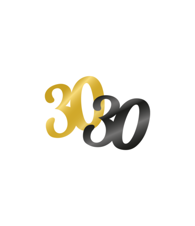 Tuf-Tuf Package de fête 30 ans de décoration Classy | 80 pièces