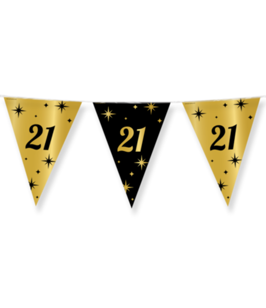 Tuf-Tuf Feestpakket 21 jaar versiering Classy | 80-delig Tuf-Tuf Feestpakket 21 jaar versiering Classy | 80-delig