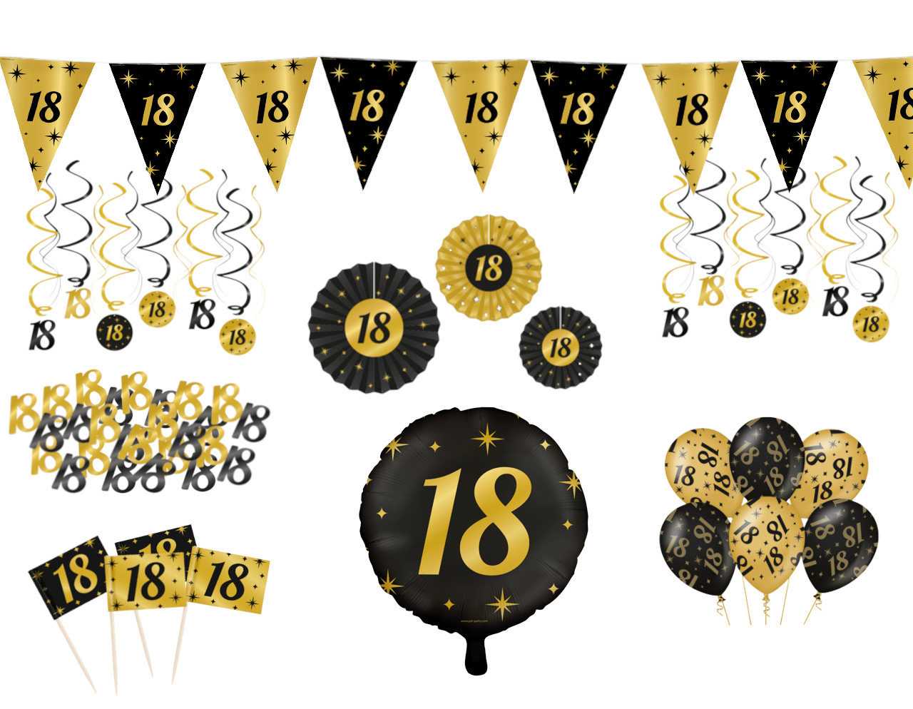 Tuf-Tuf Party package 18 years decorating classy | 80-piece Tuf-Tuf Party package 18 years decorating classy | 80-piece