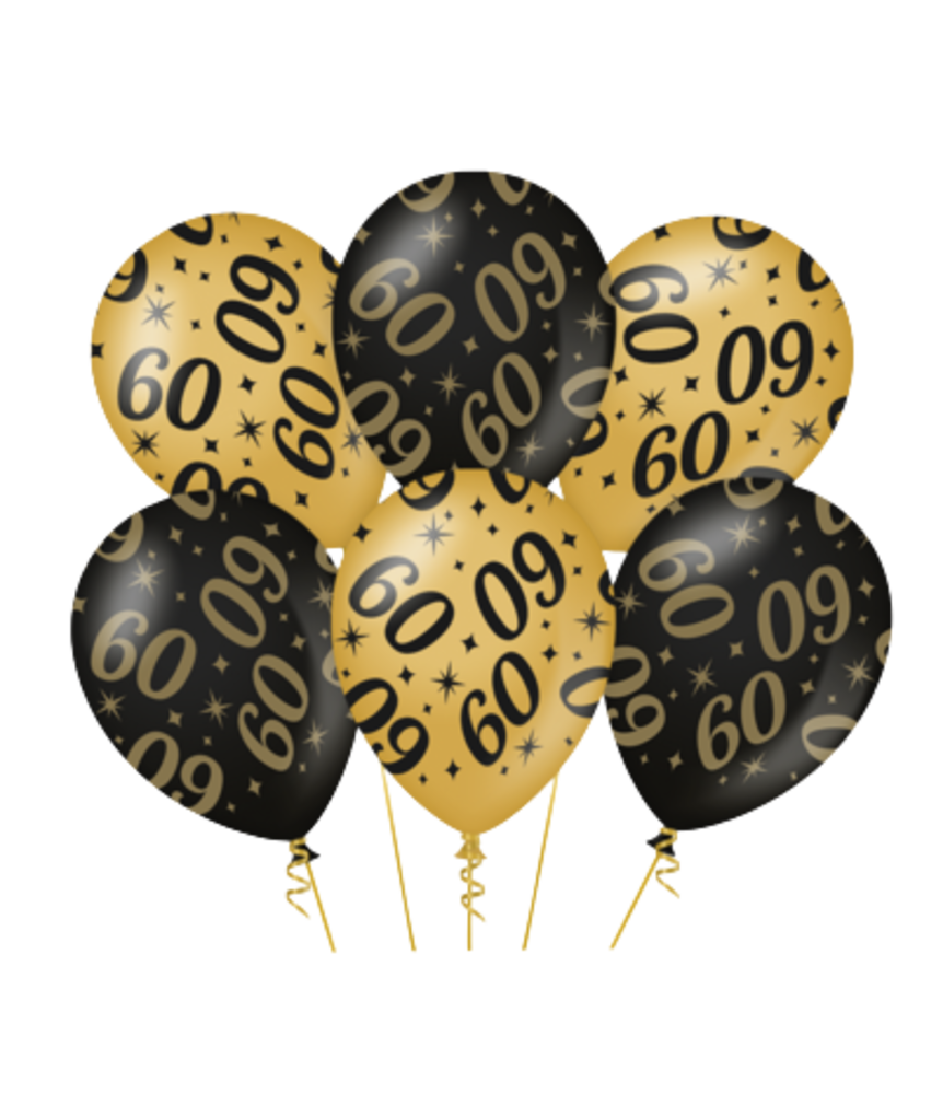 Tuf-Tuf 80 Teile Party Deko Set 60 Jahre Dekoration Classy Tuf-Tuf 80 Teile Party Deko Set 60 Jahre Dekoration Classy