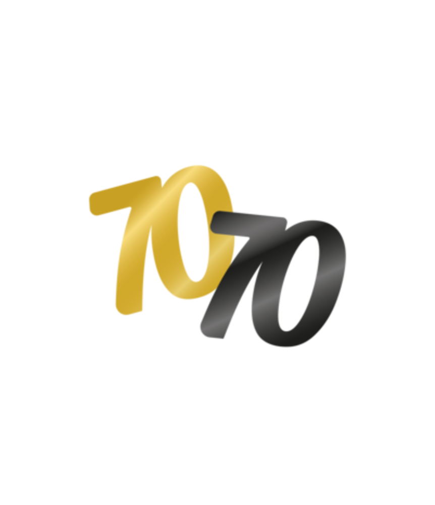 Tuf-Tuf 80 Teile Party Deko Set 70 Jahre Dekoration Classy Tuf-Tuf 80 Teile Party Deko Set 70 Jahre Dekoration Classy