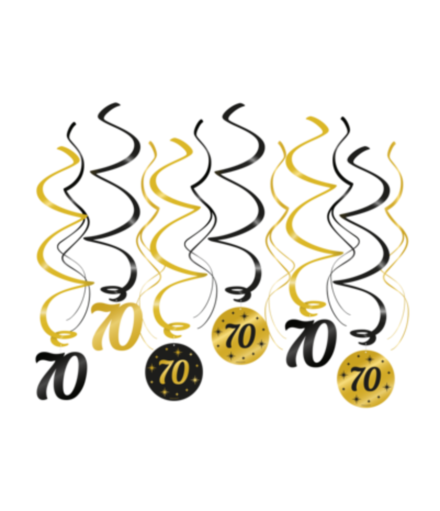 Tuf-Tuf 80 Teile Party Deko Set 70 Jahre Dekoration Classy Tuf-Tuf 80 Teile Party Deko Set 70 Jahre Dekoration Classy