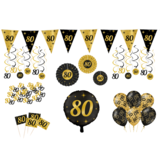 Tuf-Tuf Party package 80 years of decoration classy | 80-piece Tuf-Tuf Party package 80 years of decoration classy | 80-piece