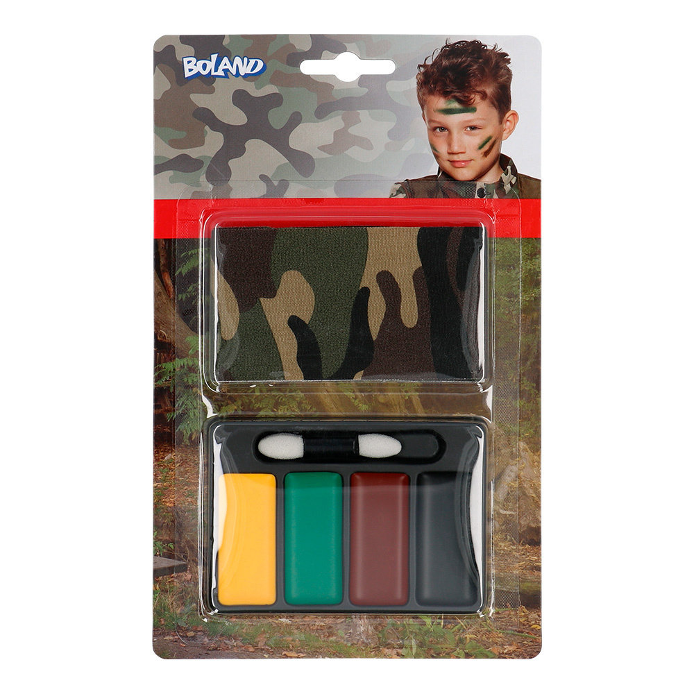 Boland Camouflage makeup kit | per kit