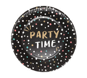 Boland Assiettes Party Time 23cm | 8 pièces Boland Assiettes Party Time 23cm | 8 pièces