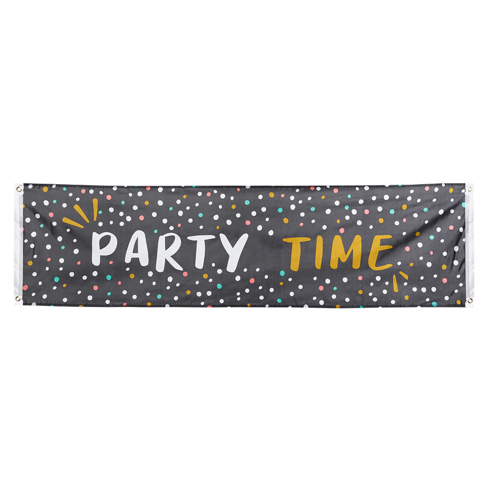 Boland Bannière Party Time | 180x50 cm