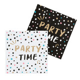 Boland Party Time Serviettes 33x33 | 20 pièces Boland Party Time Serviettes 33x33 | 20 pièces