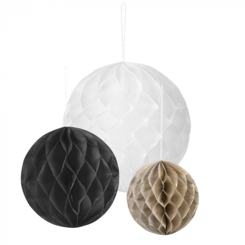 Boland Party Time Honeycomb Ballen | 3 stuks Boland Party Time Honeycomb Ballen | 3 stuks