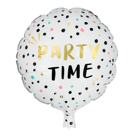Boland Party Time Ballon en feuille | 45cm Boland Party Time Ballon en feuille | 45cm