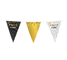 Boland Party Time Wimpelkette | 6 Meter Boland Party Time Wimpelkette | 6 Meter