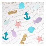 Amscan Mermaid Tail Table Runner Fishnet 100x200cm | per piece Amscan Mermaid Tail Table Runner Fishnet 100x200cm | per piece