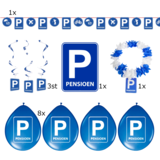 Tuf-Tuf Pensioen versiering pakket | 14-delig Tuf-Tuf Pensioen versiering pakket | 14-delig