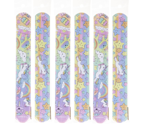 LG Imports Einhorn-Slap-Armband | pro 6 Stück LG Imports Einhorn-Slap-Armband | pro 6 Stück