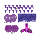 Tuf-Tuf Purple Friday Decoration Package | 53-piece