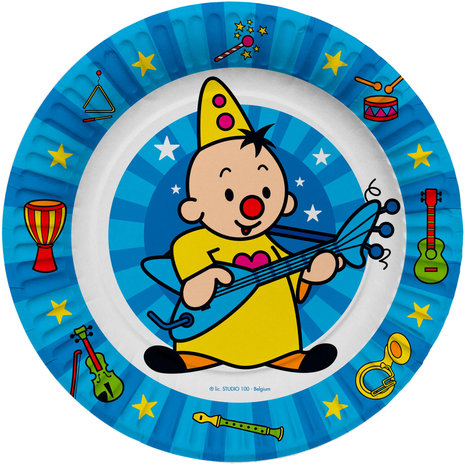 Folat Assiettes de fête Bumba 23cm | 8 pièces Folat Assiettes de fête Bumba 23cm | 8 pièces