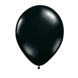 Schwarze Luftballons 30 cm | 25 Stücke