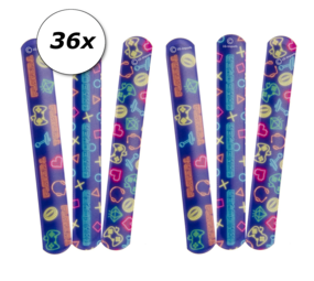 LG Imports Jeu Bracelet Slap Néon | par unité LG Imports Jeu Bracelet Slap Néon | par unité