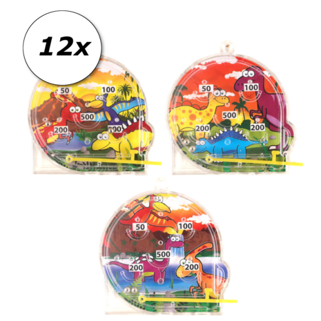 Henbrandt Dino Flipper Spelletje | per 12 stuks