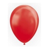 Rote Luftballons Metallic 30 cm | 50 Stück