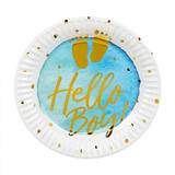 Boland Assiettes Hello Boy! 23cm | 10 pcs Boland Assiettes Hello Boy! 23cm | 10 pcs