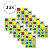 Henbrandt Fun stickers Gamer | per 12 velletjes