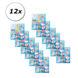 Henbrandt Zeemeerminnen Fun Stickers | 12 velletjes Henbrandt Zeemeerminnen Fun Stickers | 12 velletjes