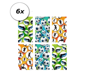 Henbrandt Football Notebook | per Unit