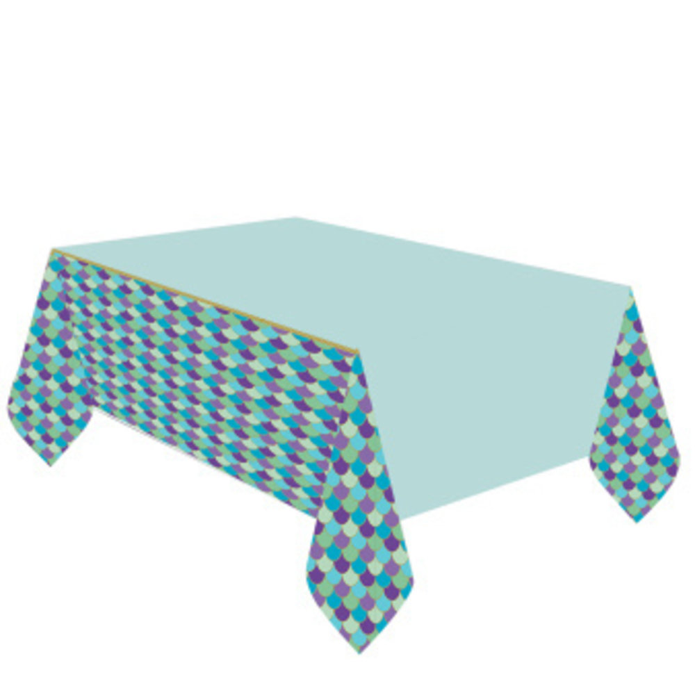Amscan Mermaid Wishes Tischdecke 120x180cm | pro Einheit