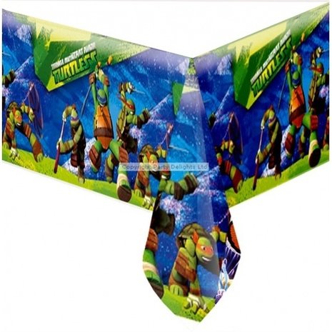 Amscan Ninja Turtles tafelkleed | 120x180cm Amscan Ninja Turtles tafelkleed | 120x180cm