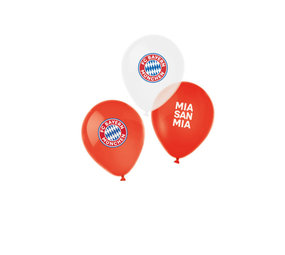Amscan Ballons FC Bayern Munich 28cm | 6 pièces Amscan Ballons FC Bayern Munich 28cm | 6 pièces