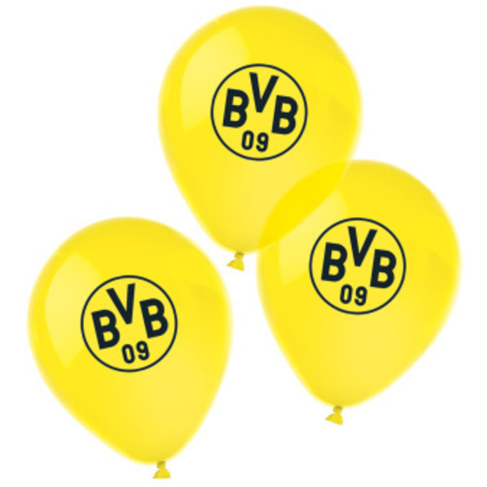 Amscan Ballons BVB Dortmund 28cm | 6 pièces