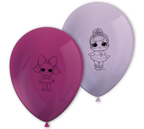 Procos Party LOL Surprise Glitterati Ballonnen | 8 stuks Procos Party LOL Surprise Glitterati Ballonnen | 8 stuks