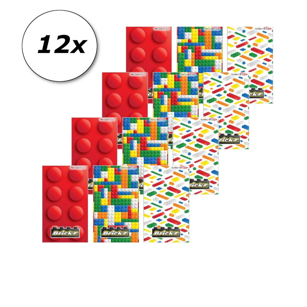 Henbrandt Lego notebook | 9x5.5 cm