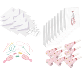 Tuf-Tuf Ballerina Traktatieset |  48-delig Tuf-Tuf Ballerina Traktatieset |  48-delig