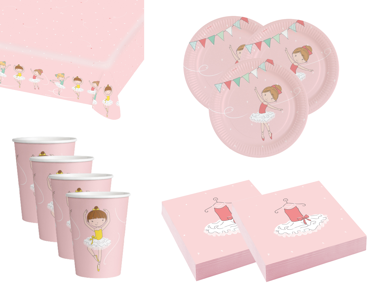 Tuf-Tuf Ballerina Tables Set | 8 people Tuf-Tuf Ballerina Tables Set | 8 people