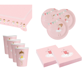 Tuf-Tuf Ballerina Tischset | 8 Personen Tuf-Tuf Ballerina Tischset | 8 Personen