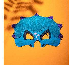 Folat Dinosaurus Masker Vilt | per stuk Folat Dinosaurus Masker Vilt | per stuk
