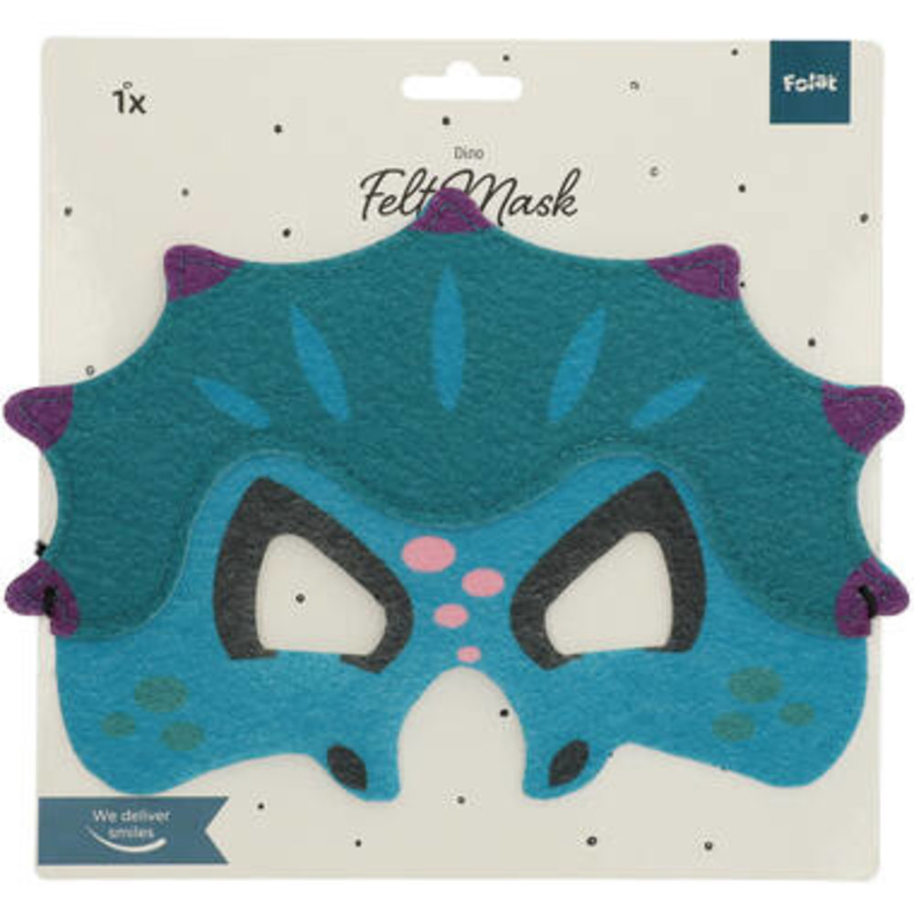 Folat Dinosaurus Mask Felt | per Unit