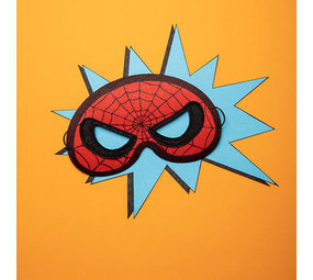 Folat Spiderman Mask Felt | per Unit Folat Spiderman Mask Felt | per Unit