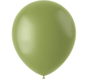 Folat Olijfgroene ballonnen 33cm | 50 stuks Folat Olijfgroene ballonnen 33cm | 50 stuks