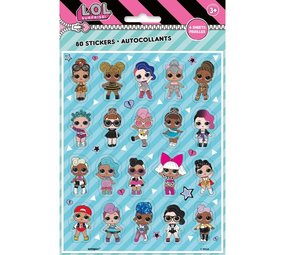 Stickers Lol Surprise 4 sheets
