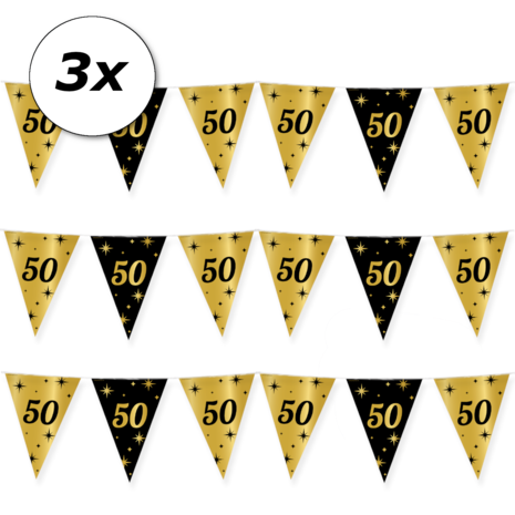 Paper Dreams Drapeau Line Slinger 50 ans Classy | 10 mètres Paper Dreams Drapeau Line Slinger 50 ans Classy | 10 mètres