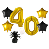 Tuf-Tuf 40 years of balloons bouquet | 8-part