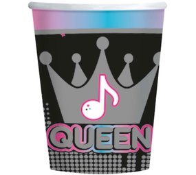 Amscan Tik Tok Cups 250ml | 8 pieces Amscan Tik Tok Cups 250ml | 8 pieces