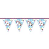 Folat Unicorn Kids Vlaggenlijn Slinger 10mtr | per stuk Folat Unicorn Kids Vlaggenlijn Slinger 10mtr | per stuk